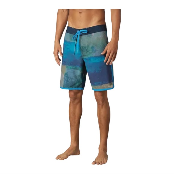 Prana Other - PRANA High Seas Board Shorts Swim Trunks 38 (XL) Blue Ridge NWT